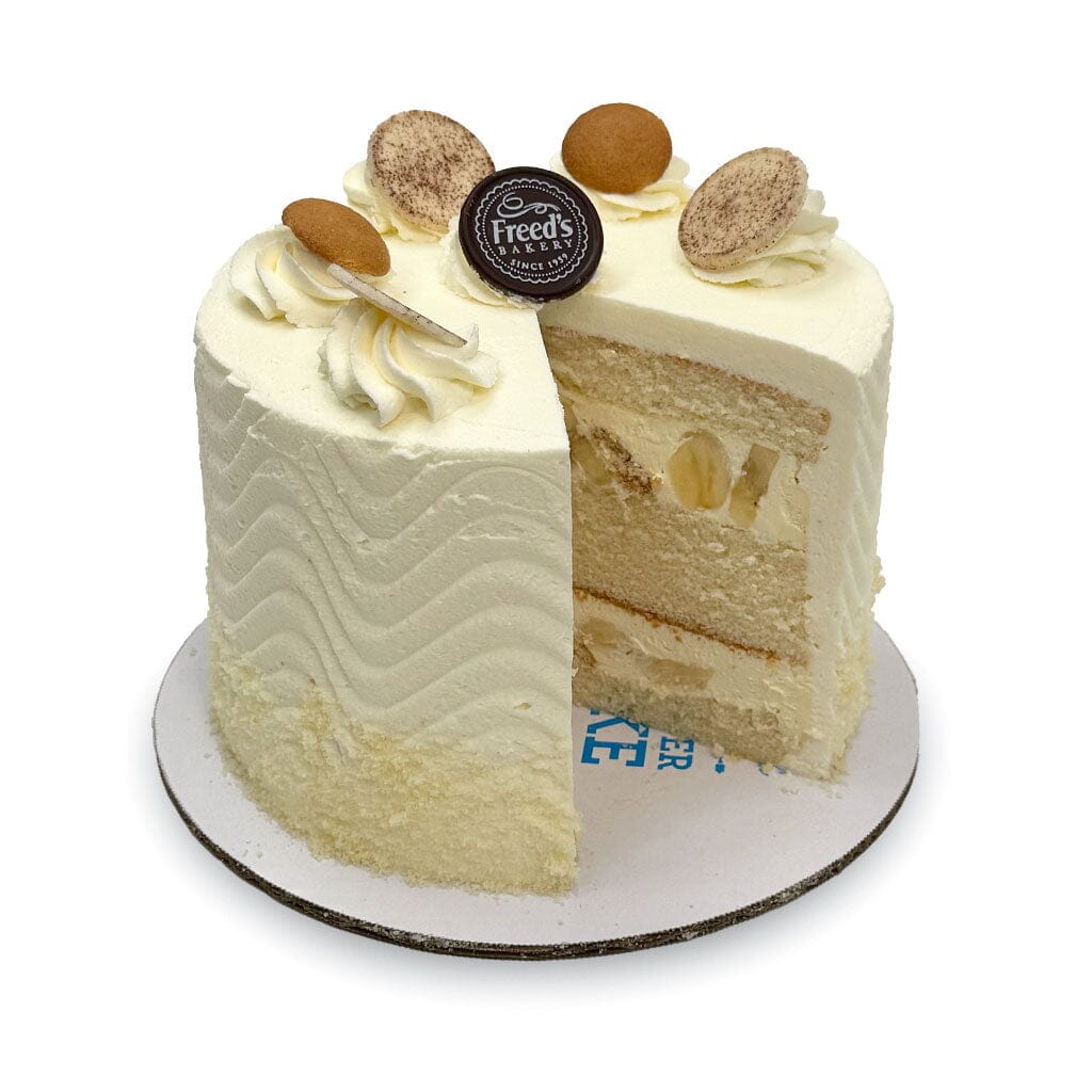 Banana Pudding Cake Dessert Cake Freed's Bakery