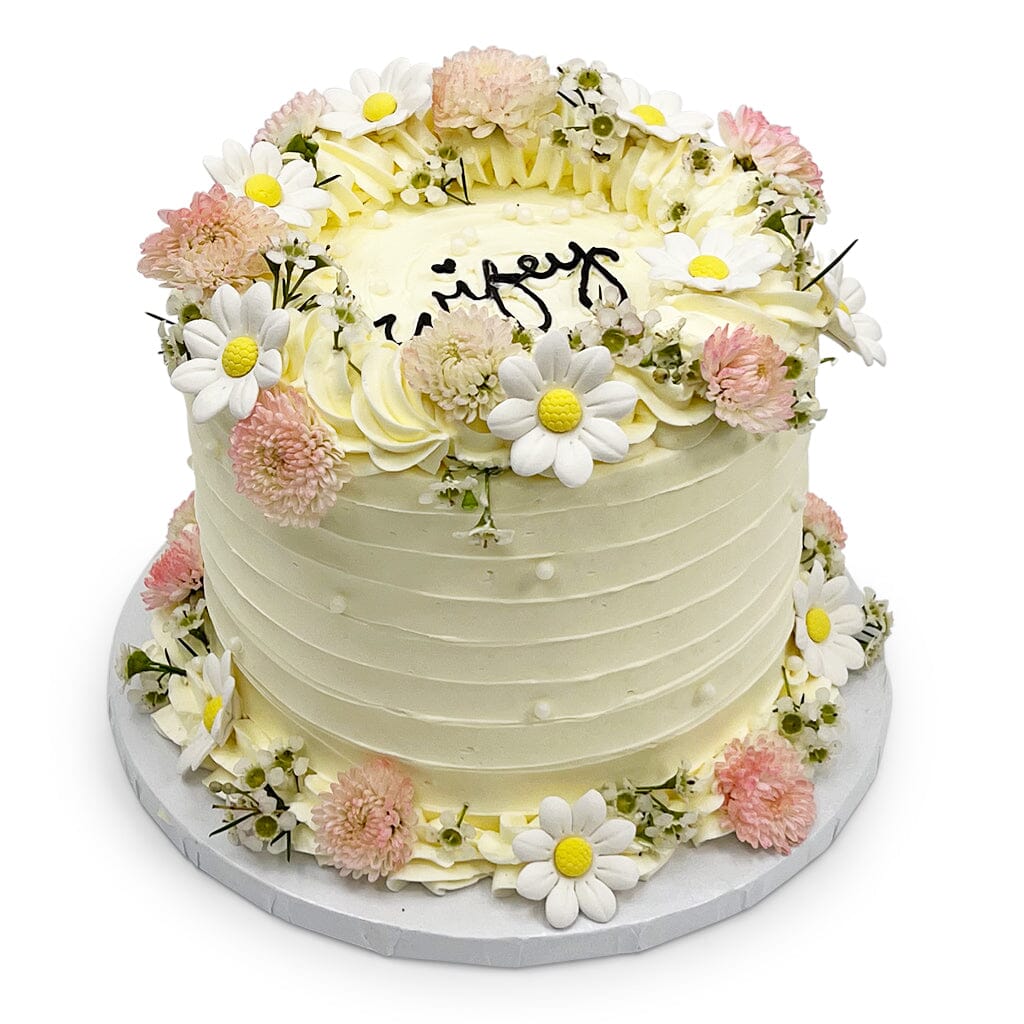 Bloom Fusion Theme Cake Freed's Bakery