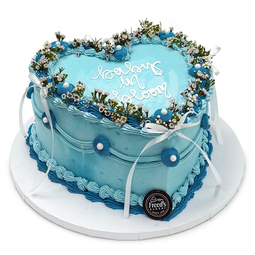 Blossom in Blue Theme Cake Freed's Bakery