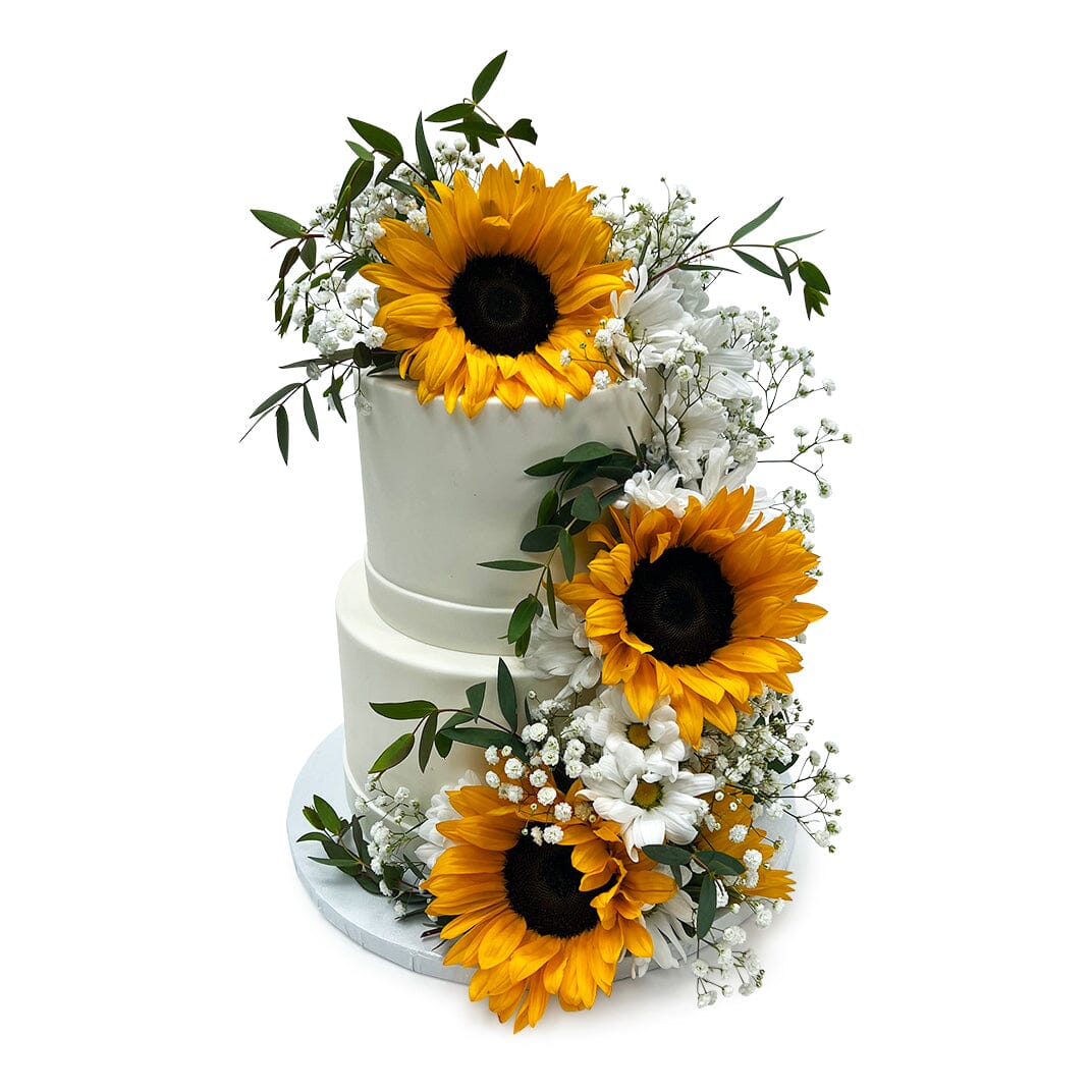 Sunflower Sensation Theme Cake Freed's Bakery