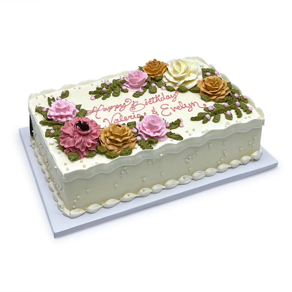 Pearl Garden Theme Cake Freed's Bakery