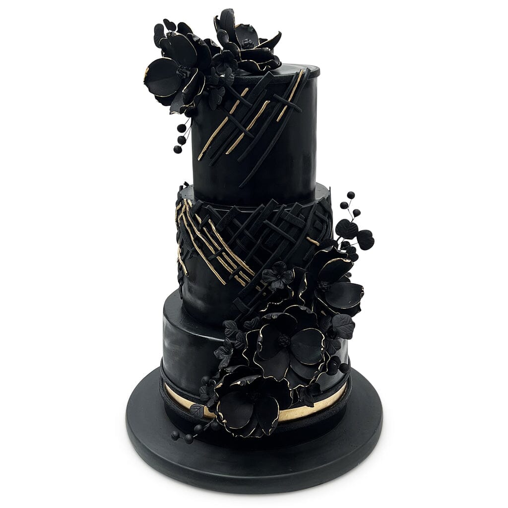 Dark Elegance Theme Cake Freed's Bakery