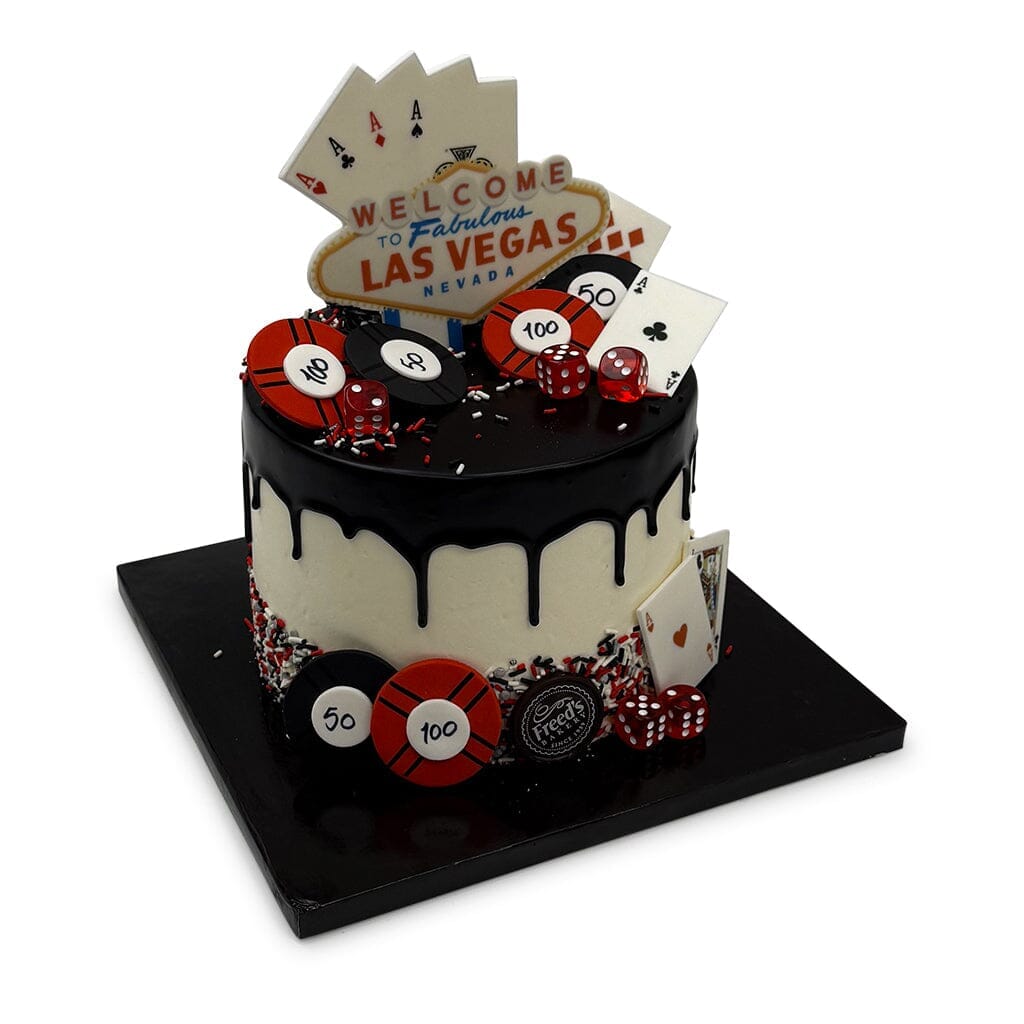 Vegas Drip Theme Cake Freed's Bakery