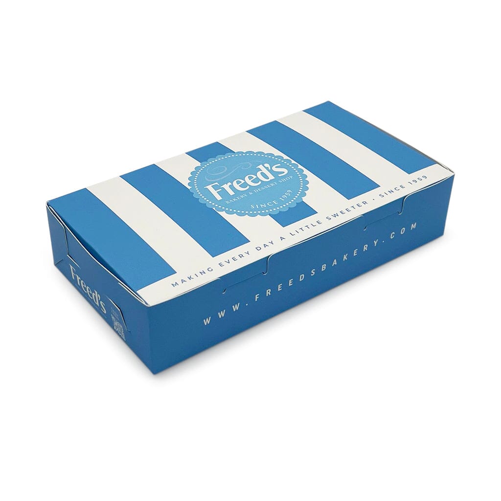 Merry Christmas Custom Cookie Gift Box Gift Box Freed's Bakery