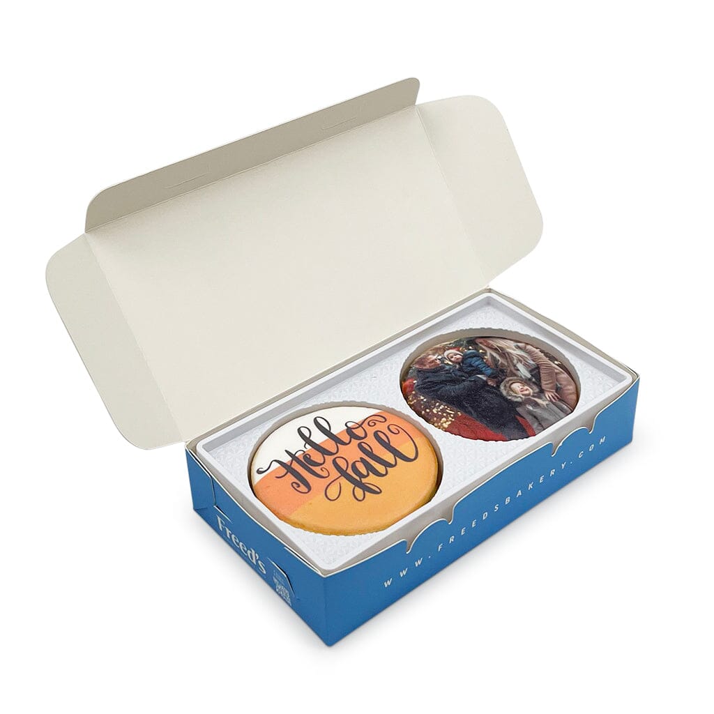 Happy Thanksgiving Custom Cookie Gift Box Gift Box Freed's Bakery