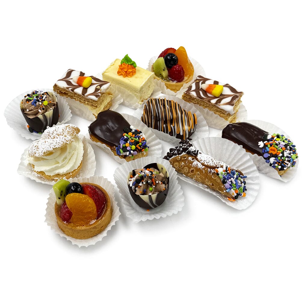 Halloween Mini Pastry Assortment Cake Slice & Pastry Freed's Bakery