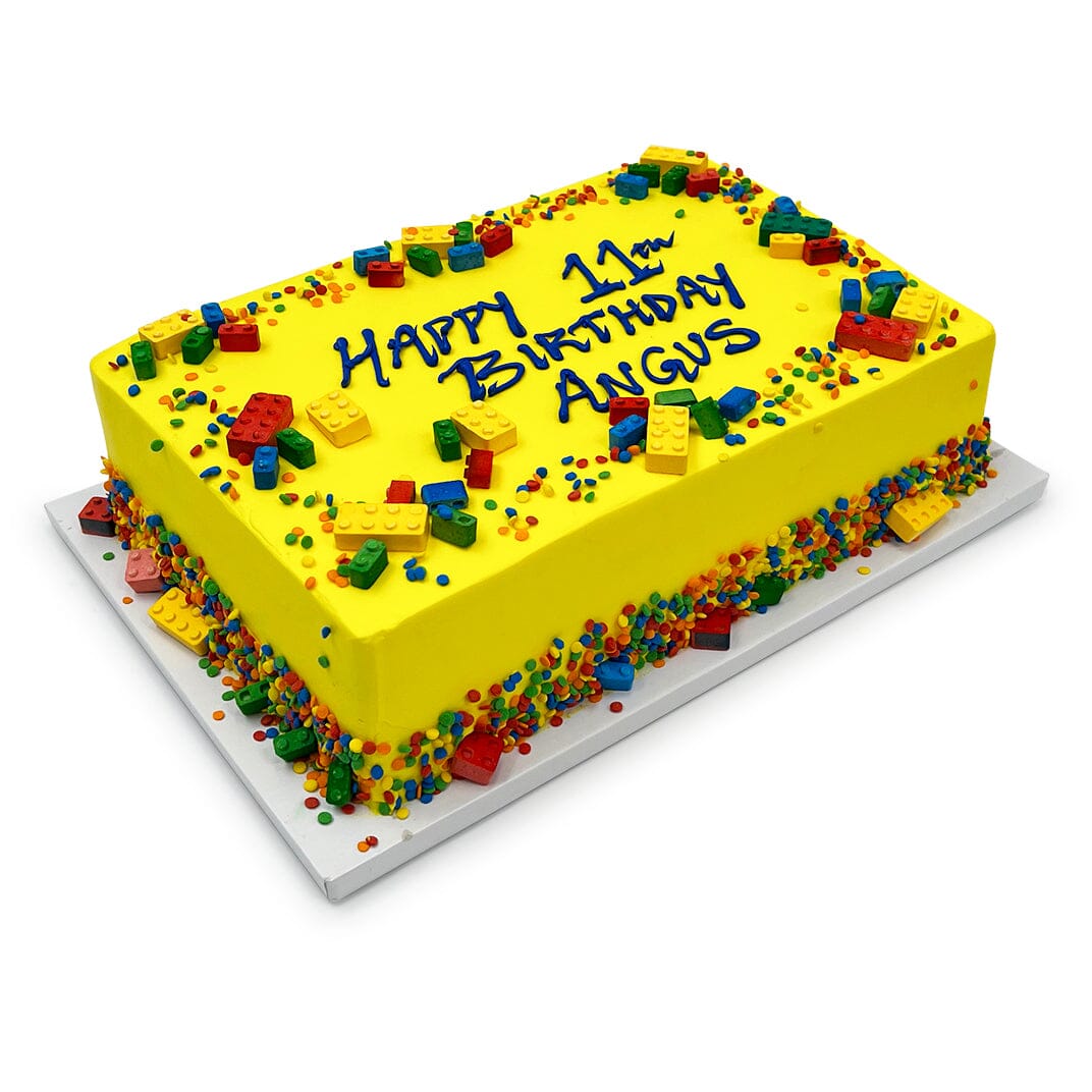 Lego my Cake Theme Cake Freed's Bakery