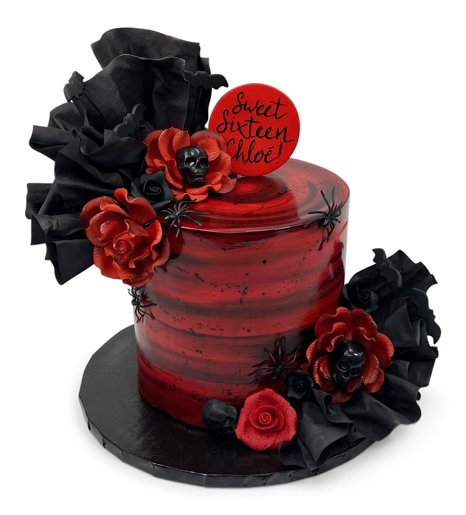 Scarlet Shadows Theme Cake Freed's Bakery