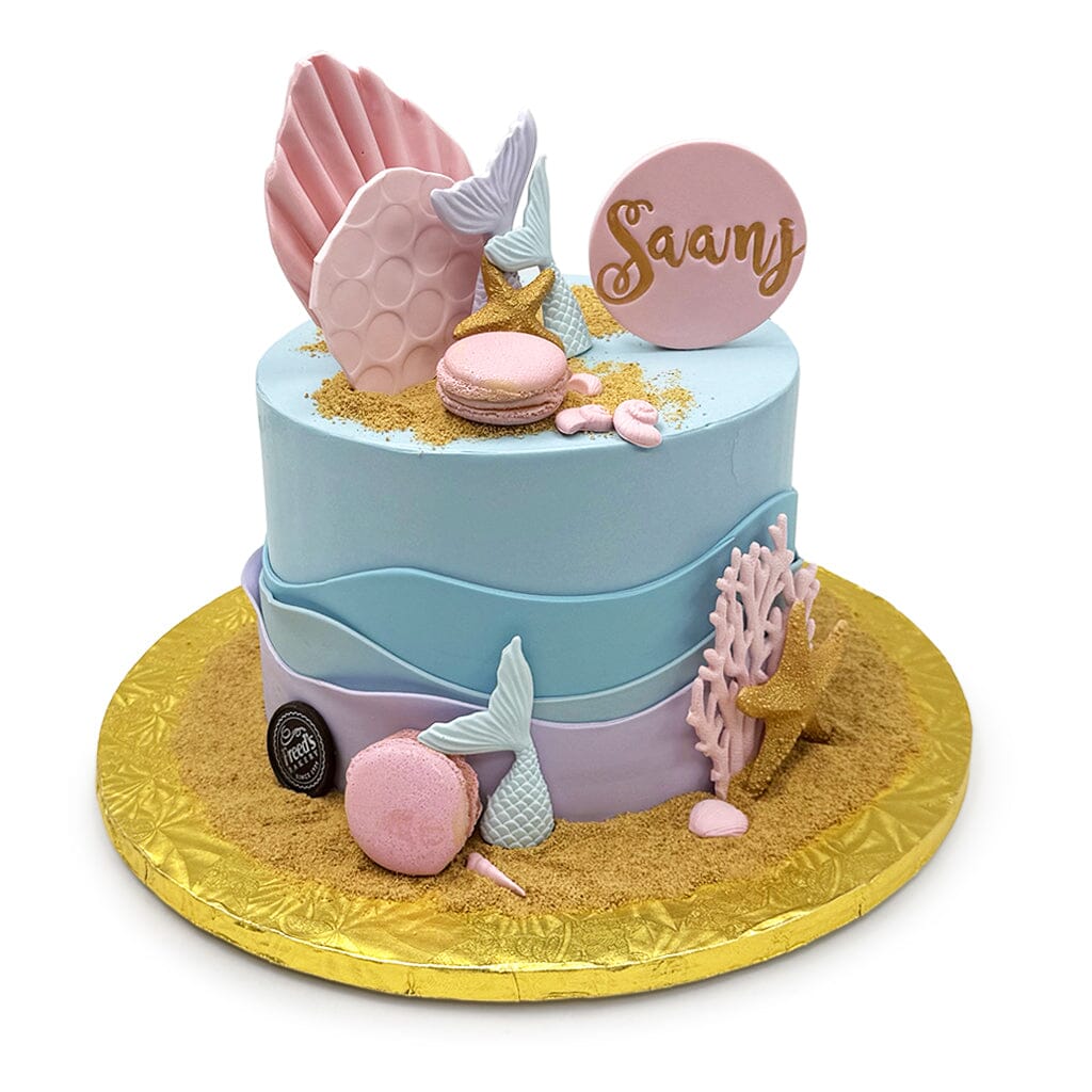 Tails of the Sea Theme Cake Freed's Bakery