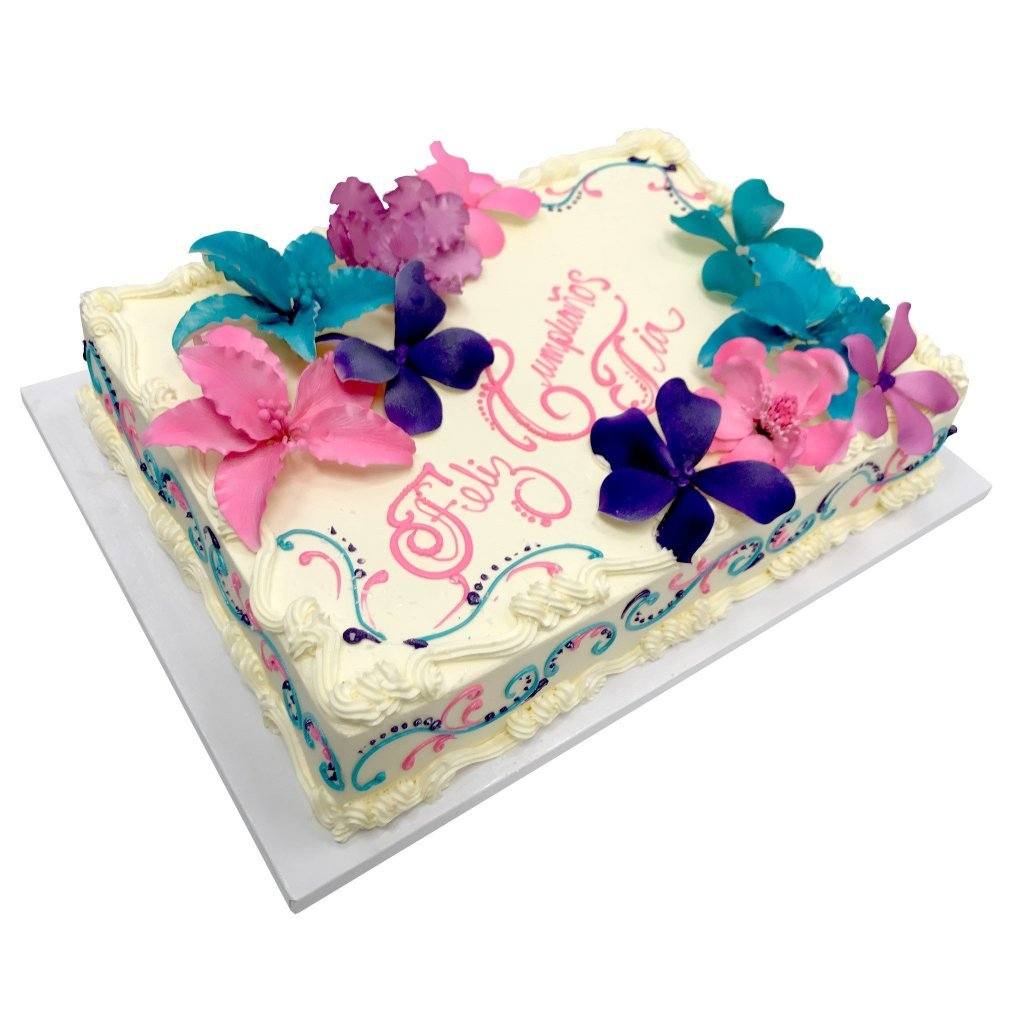 Bright Birthday Theme Cake Freed's Bakery