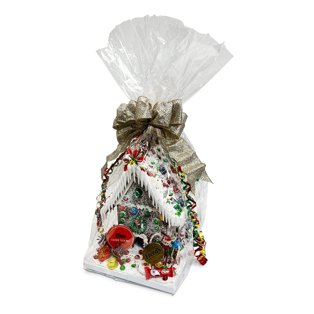 Custom Logo Gingerbread House Seasonal Item Freed's Bakery