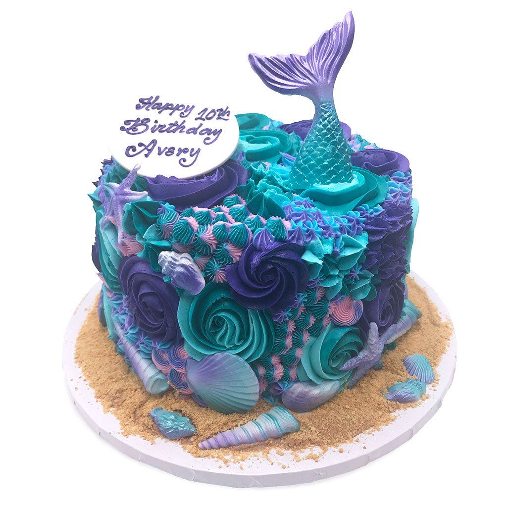 Mermaid Reef Theme Cake Freed's Bakery