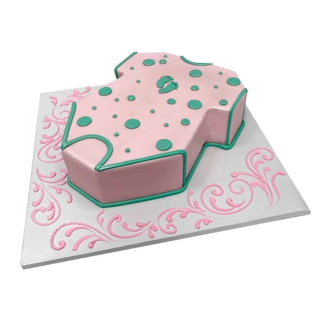 One Sweet Onesie Theme Cake Freed's Bakery