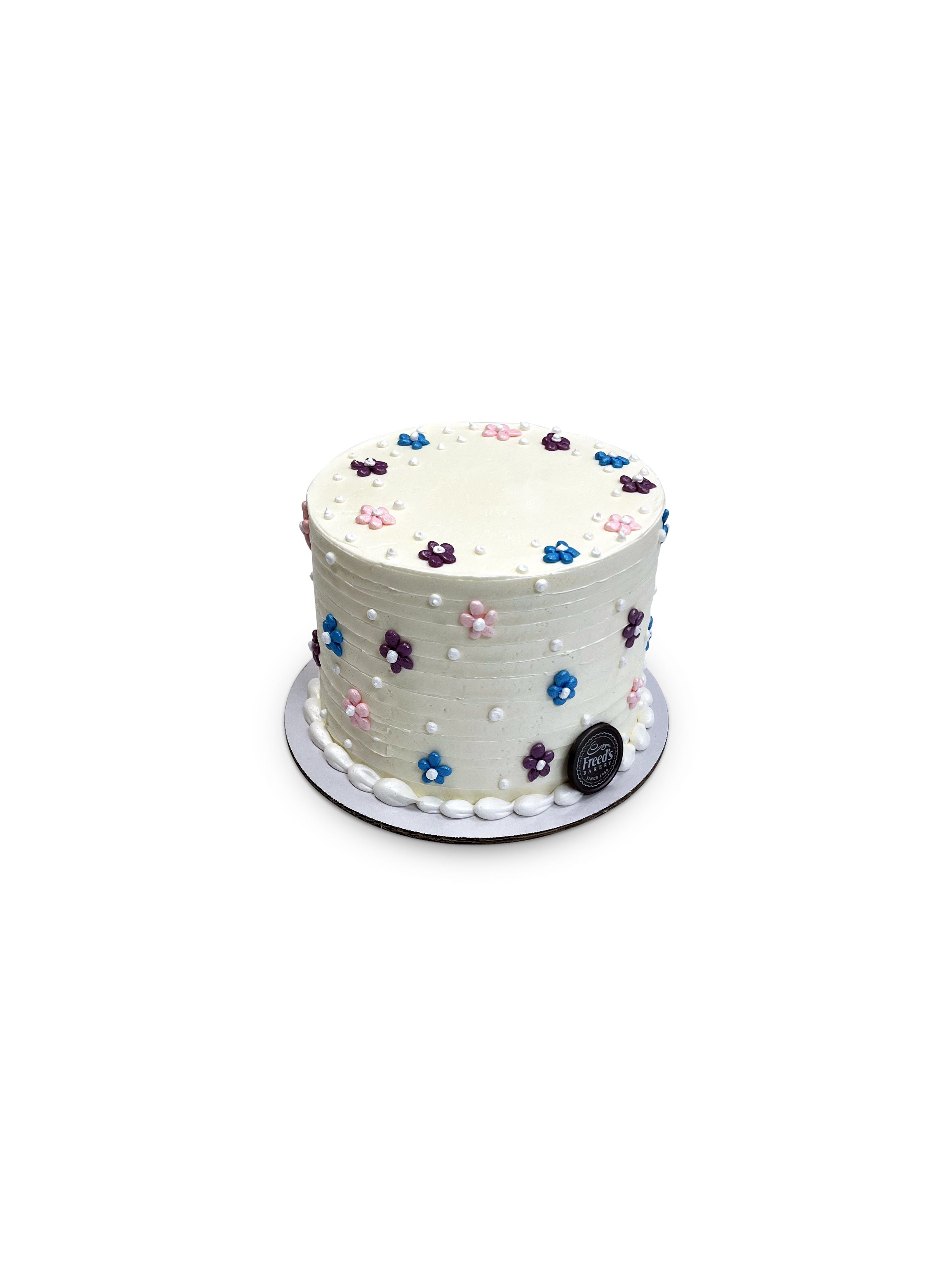 Floral Pearls Theme Cake Freed's Bakery