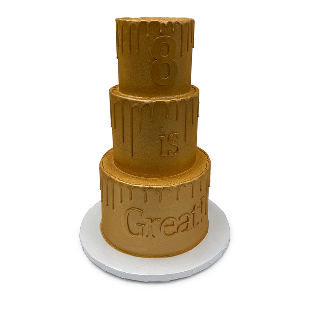 24K Celebration Wedding Cake Freed's Bakery 