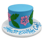 Aloha Blooms Theme Cake Freed's Bakery 