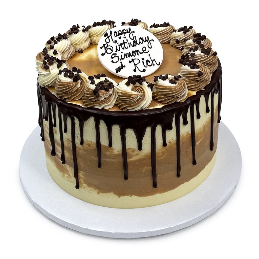 Chocolate Bliss Drip Theme Cake Freed's Bakery 