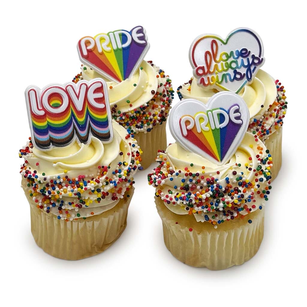 Color Me Proud Cupcakes Theme Cupcake Freed's Bakery 