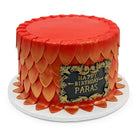 Crimson Dragon Theme Cake Freed's Bakery 