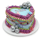 Disco Darling Heart Cake Theme Cake Freed's Bakery 