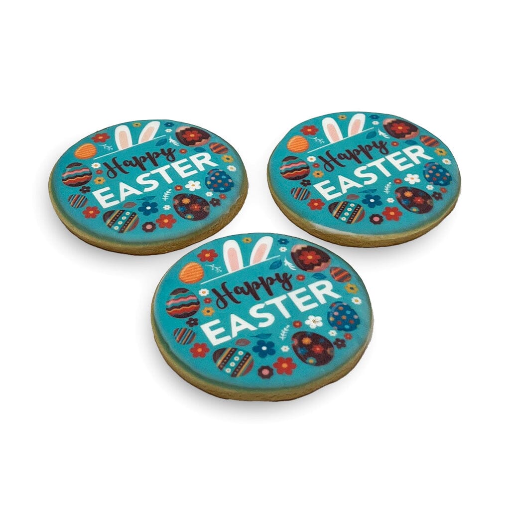 Easter Wishes Cookie Cutout Cookie Freed's Bakery 