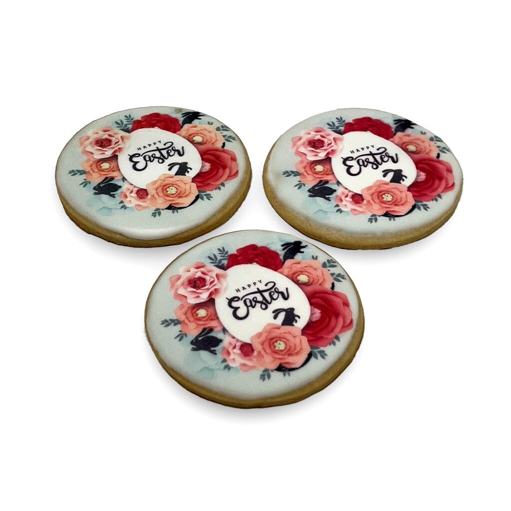 Easter Bloom Cookies Cutout Cookie Freed's Bakery 