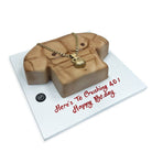 Gold Flex Theme Cake Freed's Bakery 