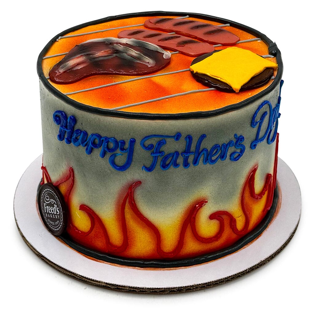 Grill Master Cake Theme Cake Freed's Bakery 