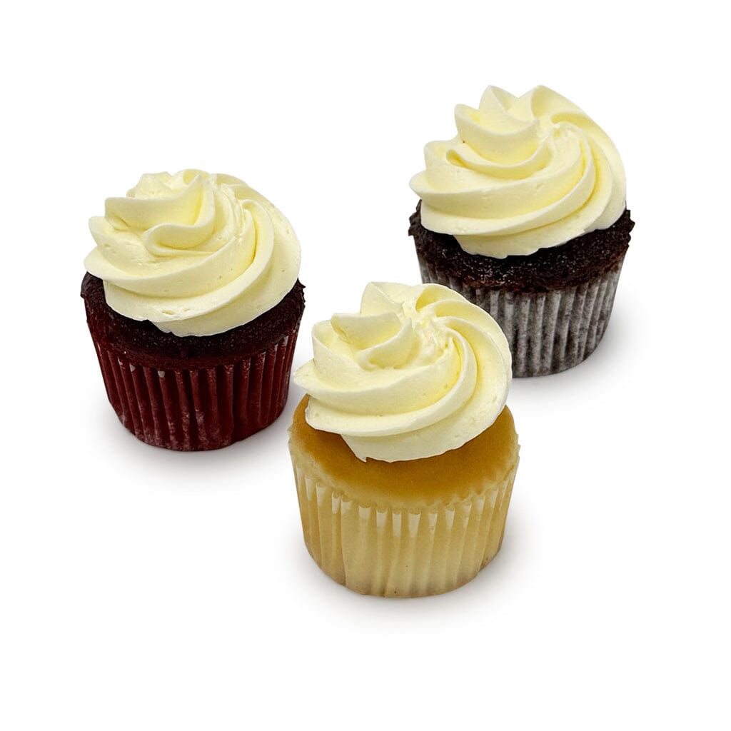 Custom Mini Cupcake Assortment Theme Cupcake Freed's Bakery 