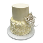 Swirled with Love Wedding Cake Freed's Bakery 