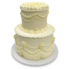 Timeless Vintage Wedding Cake Freed's Bakery 
