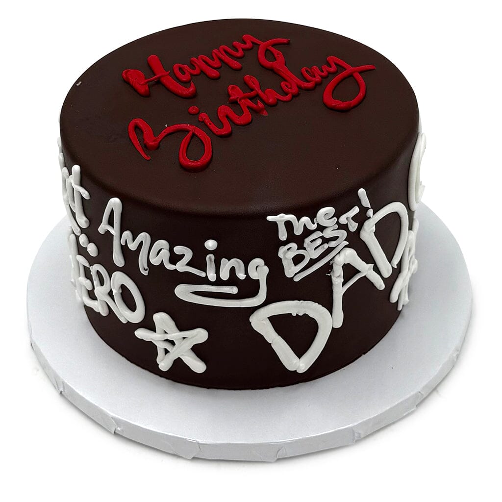 Everything Dad Birthday Cake Theme Cake Freed's Bakery 