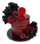 Scarlet Shadows Theme Cake Freed's Bakery 