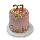 Party in Pink Theme Cake Freed's Bakery 