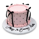Polka Dot Darling Theme Cake Freed's Bakery 