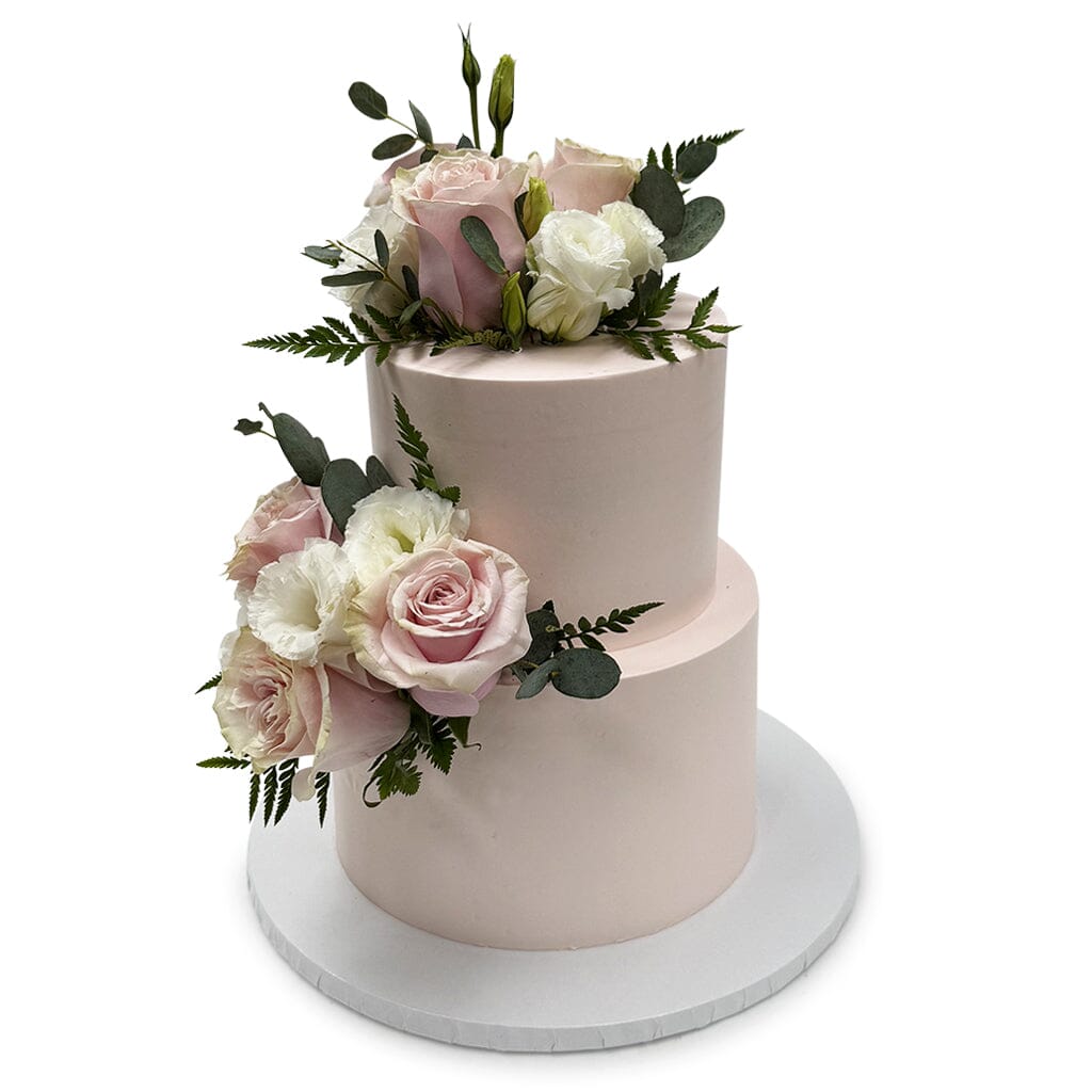 Pretty in Petals Wedding Cake Freed's Bakery 