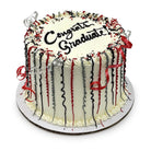Streamer Graduation Celebration Theme Cake Freed's Bakery 