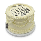 Sweet Countdown Theme Cake Freed's Bakery 