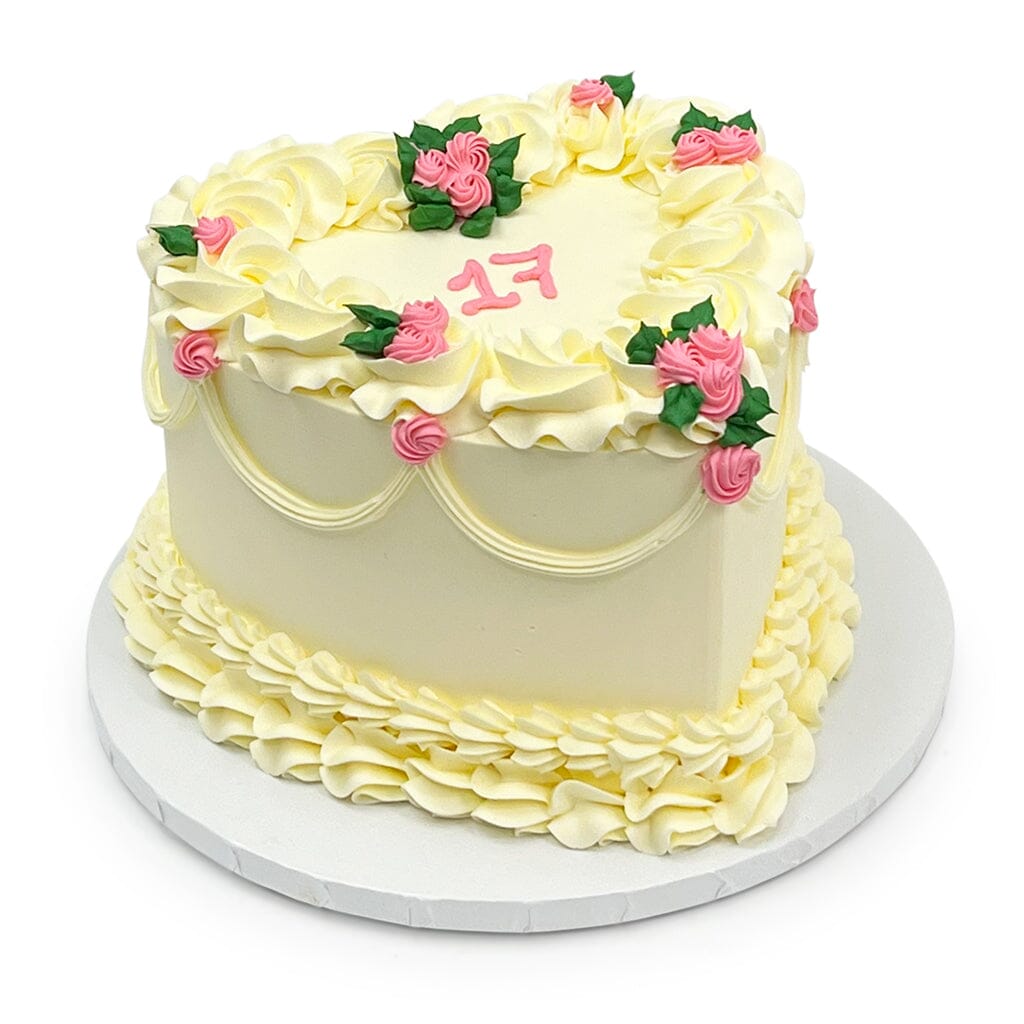 Vintage Bloom Theme Cake Freed's Bakery 