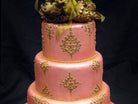 Gold Victoria Wedding Cake Freed's Bakery 