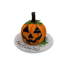 Carved Pumpkin Halloween Cake Theme Cake Freed's Bakery 