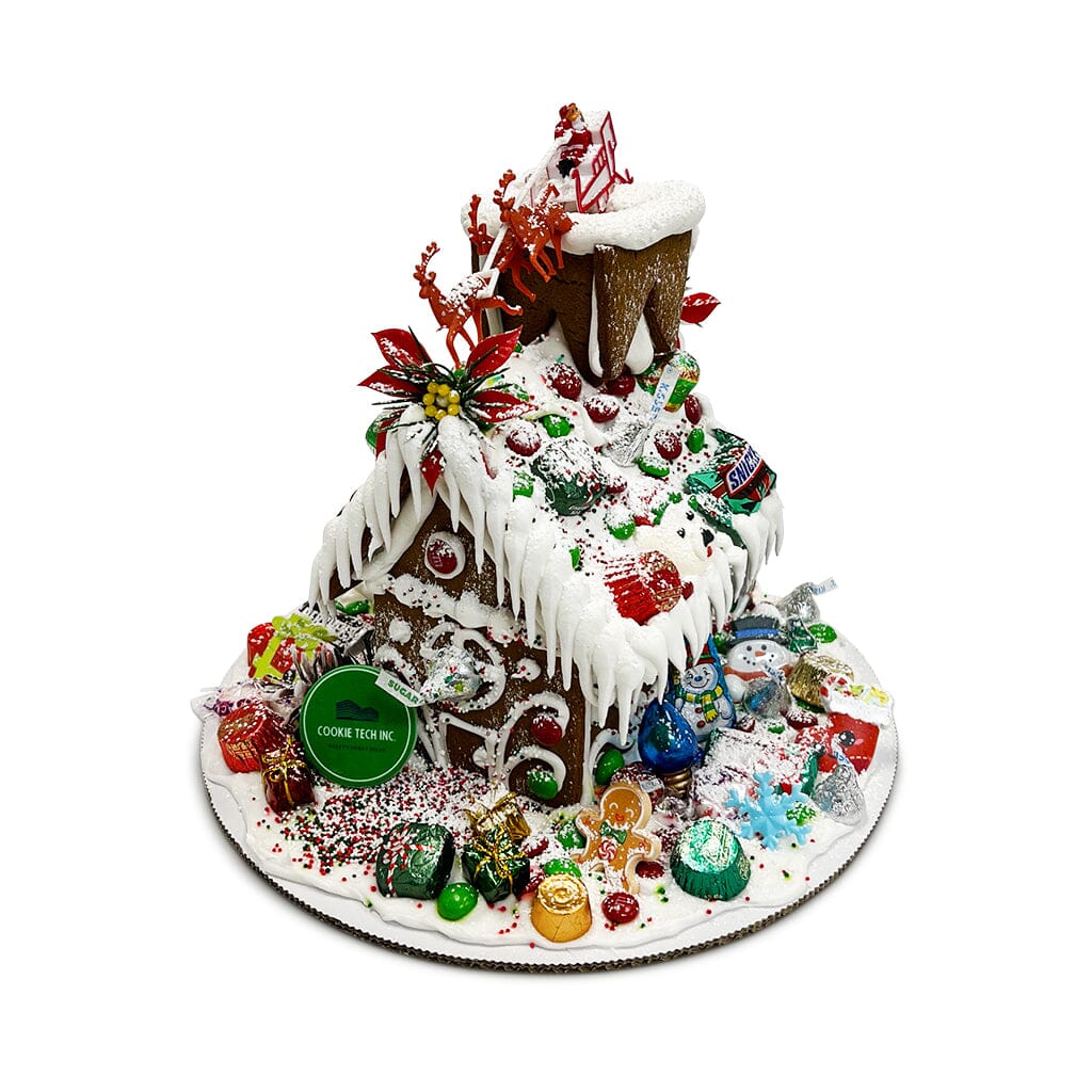 Custom Logo Gingerbread House Seasonal Item Freed's Bakery Medium Gingerbread House 