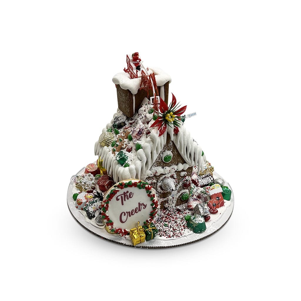 Custom Logo Gingerbread House Seasonal Item Freed's Bakery 
