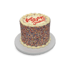 Sprinkle Sprinkle Icing Cake Theme Cake Freed's Bakery 