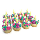 Bright Unicorn Cupcake Theme Cake Freed's Bakery 