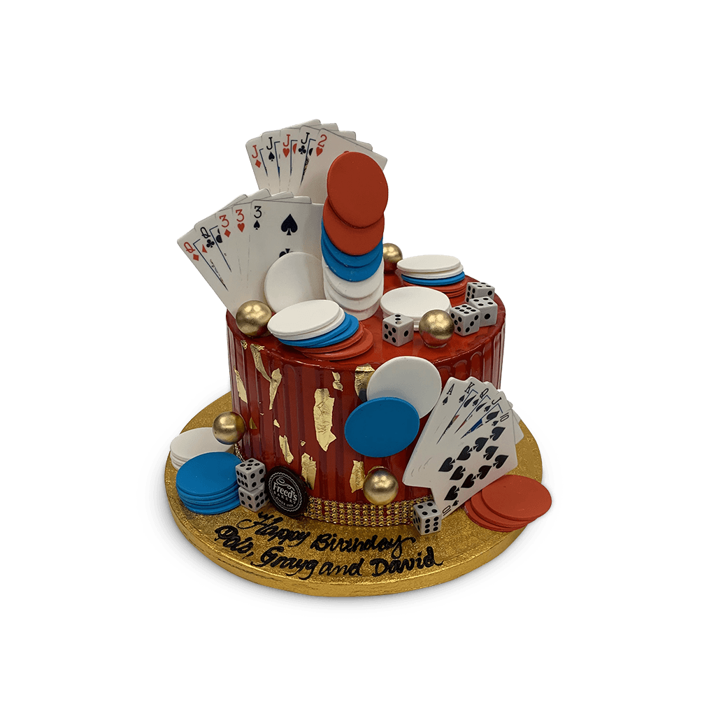 All-In Baby! Theme Cake Freed's Bakery 